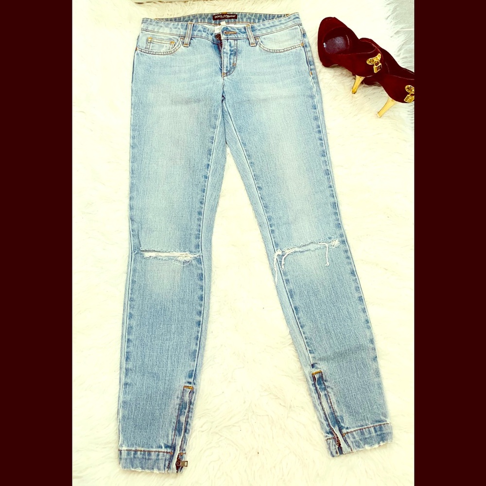 💯Authentic Dolce Gabbana Skinny Jeans Gorgeous